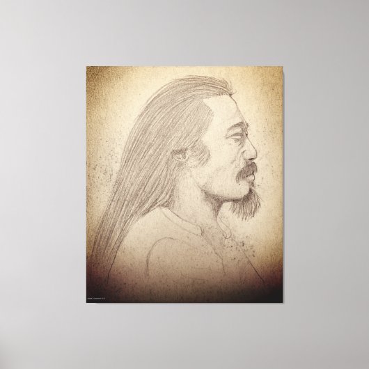 Sketch of Kitaro キャンバスプリント (正面)