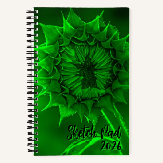 Sketch Pad Spiral Notebook ノートブック (正面)