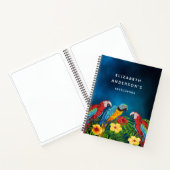 Sketchbookでは鳥の青い花がパロッと咲く ノートブック (内部)