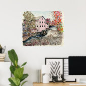 Sketchbookクラシックアート9 – ポスター (ホームオフィス)