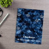 Sketchbookダークブルーのマーメイドはかりで測の名前 ノートブック