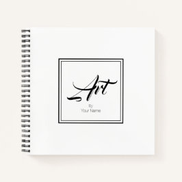 Sketchbookノートブックで名縁ど前を使ったアート ノートブック