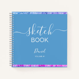 Sketchbookパーソナライズされたユーザ名スクリエレガントプト   ノートブック