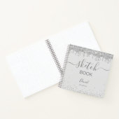 Sketchbookパーソナライズされた Your Name エレガント Script N ノートブック (内部)