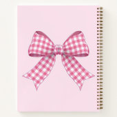 Sketchbookピンクボウ ノートブック (裏面)