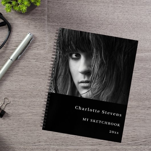 Sketchbookフォト白黒 ノートブック