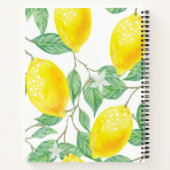 Sketchbook水色レモンの学生アーティスト ノートブック (裏面)