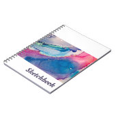 Sketchbook – アルコールインク ノートブック (左側)