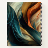 SKETCHBOOK -カラフル抽象芸術 ノートブック (裏面)