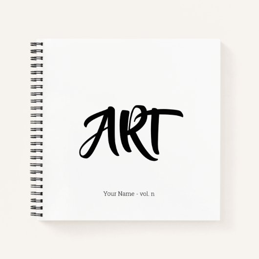 Sketchbook モダン Notebookという名前のアート ノートブック (正面)