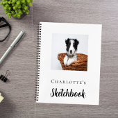 Sketchbook custom dog pet photo ノートブック