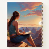 Sketchbook Notebook Travel Notebook Journal日記 ノートブック (裏面)