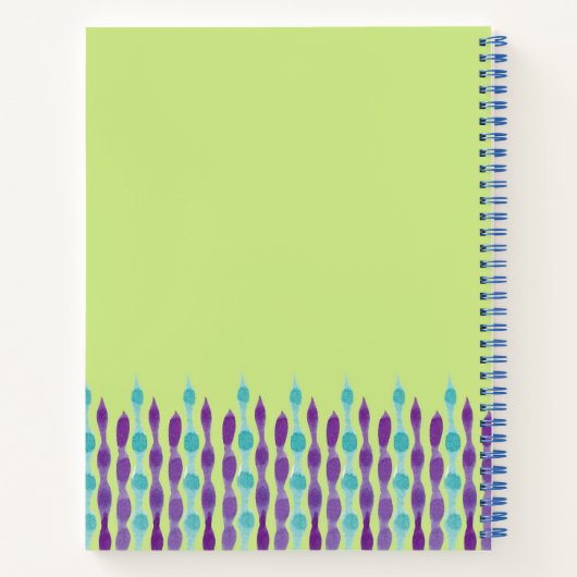 Sketchbook with name ノートブック (裏面)