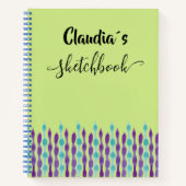 Sketchbook with name ノートブック (正面)