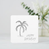 Sketched Greeting Card Black and White カード (スタンド正面)