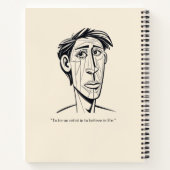 Sketches and Scribbles Notebook ノートブック (裏面)