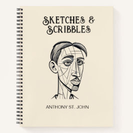 Sketches and Scribbles Notebook ノートブック