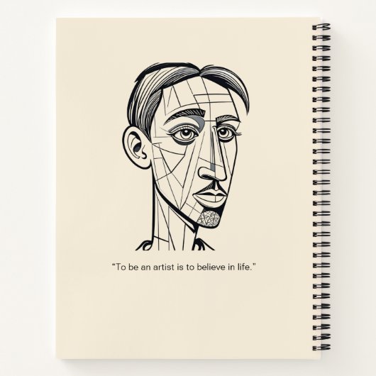 Sketches and Scribbles Notebook ノートブック (裏面)