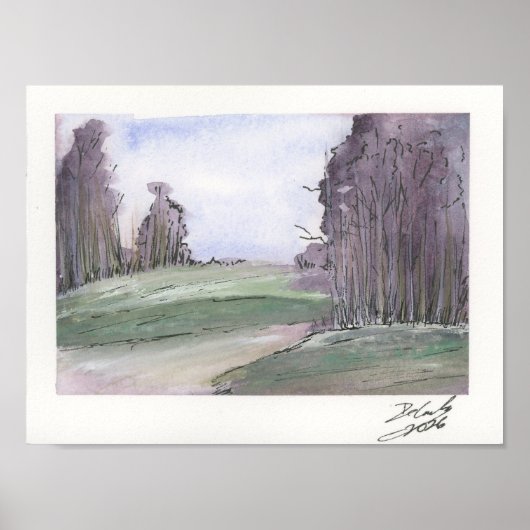 Sketchy Evening ポスター (正面)