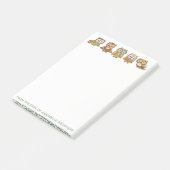 Sketchy Owlsのパーソナライズ ポストイット (アングル)