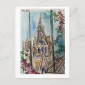 Skethbookページマラガ博物館ティッセン ポストカード (正面)