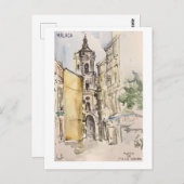 Skethbookページマラガ ポストカード (正面/裏面)