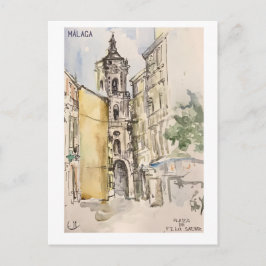 Skethbookページマラガ ポストカード