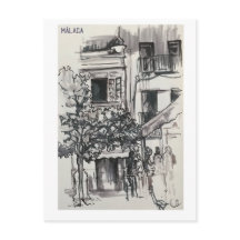 Skethbookページマラガ。マーカー