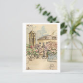 Skethbookページマラガm9 ポストカード (スタンド正面)