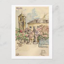 Skethbookページマラガm9 ポストカード