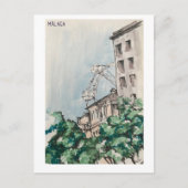 Skethchbook pages. Málaga. Markers ポストカード (正面)