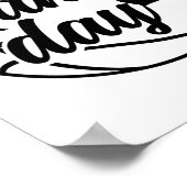 SketllゲームデイスポーツボールコーチSketllプレーヤー ポスター (角)