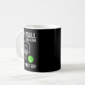 Sketll が呼んでいる - Sketll おもしろ Sketll プレーヤー コーヒーマグカップ (正面左)
