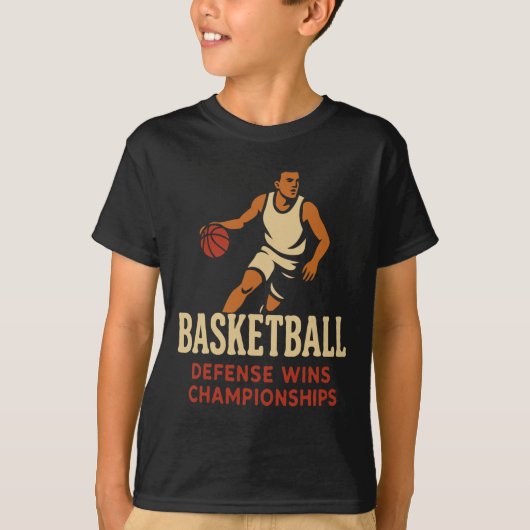 Sketll - ディフェンスがSketllチャンピオンを勝ち取る Tシャツ (正面)