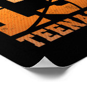 Sketll 13th Birthday Official Teenager Boy 13 Year ポスター (角)