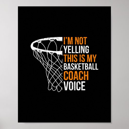 Sketll Coach I'm Not Yelling Sketll Coach Voice  ポスター (正面)
