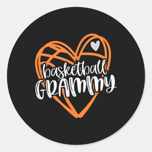 Sketll Grammy Shirt  ラウンドシール (正面)