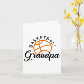Sketll Grandpa Matching Family Funny Sketll Lover カード (黄色い花)