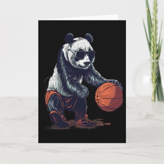Sketll Panda Bear Artwork Drawing Sketll Lover  カード (正面)