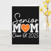 Sketll Senior Mom Cl Of 2025 Graduation Senior Mam カード (黄色い花)