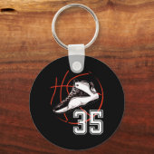 Sketll Shoes 35th Birthday Party Gift 35 Sports Lo キーホルダー (正面)