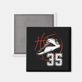 Sketll Shoes 35th Birthday Party Gift 35 Sports Lo マグネット (正面/裏面)