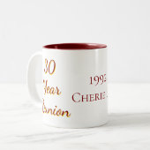 SKHS 30年懇親会(CLG) ツートーンマグカップ (正面左)