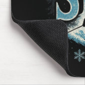 Ski - Alpine Downhill Racing Freestyle  マウスパッド (コーナー)