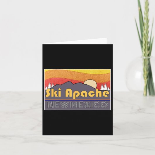 Ski Apache New Mexico  カード (正面)