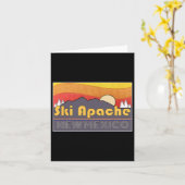 Ski Apache New Mexico  カード (黄色い花)