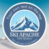 Ski Apache New Mexico ski resort シール