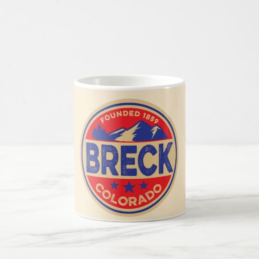 Ski Breckenridge Mug コーヒーマグカップ (中央)