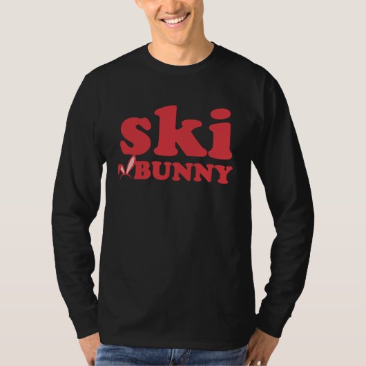 Ski Bunny Winter Sports Tシャツ (正面)
