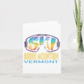 Ski Burke Mountain Vermont Skiing Vacation  カード (正面)